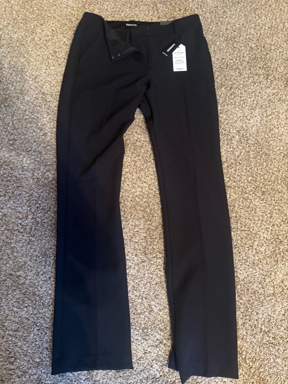 Express Editor Boot Mid Rise Size 8R women's Black